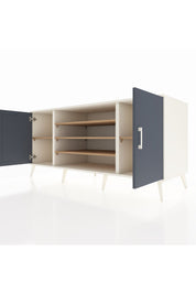 Kronos Konsol 5 Raflı 2 Kapaklı 176x59x83 - S610M037V09C