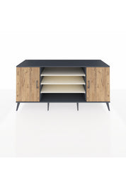 Kronos Konsol 5 Raflı 2 Kapaklı 176x59x83 - S610M037V10C