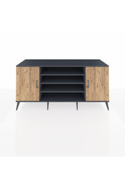 Kronos Konsol 5 Raflı 2 Kapaklı 176x59x83 - S610M037V11C