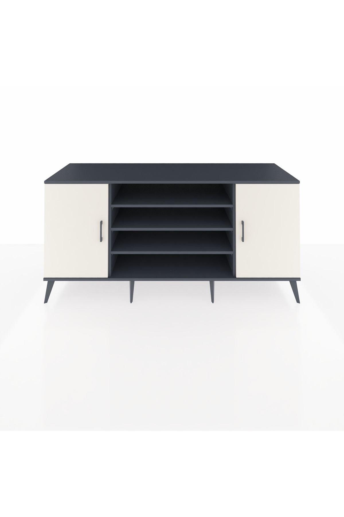 Kronos Konsol 5 Raflı 2 Kapaklı 176x59x83 - S610M037V14C