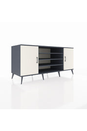 Kronos Konsol 5 Raflı 2 Kapaklı 176x59x83 - S610M037V14C