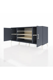 Kronos Konsol 5 Raflı 2 Kapaklı 176x59x83 - S610M037V16C