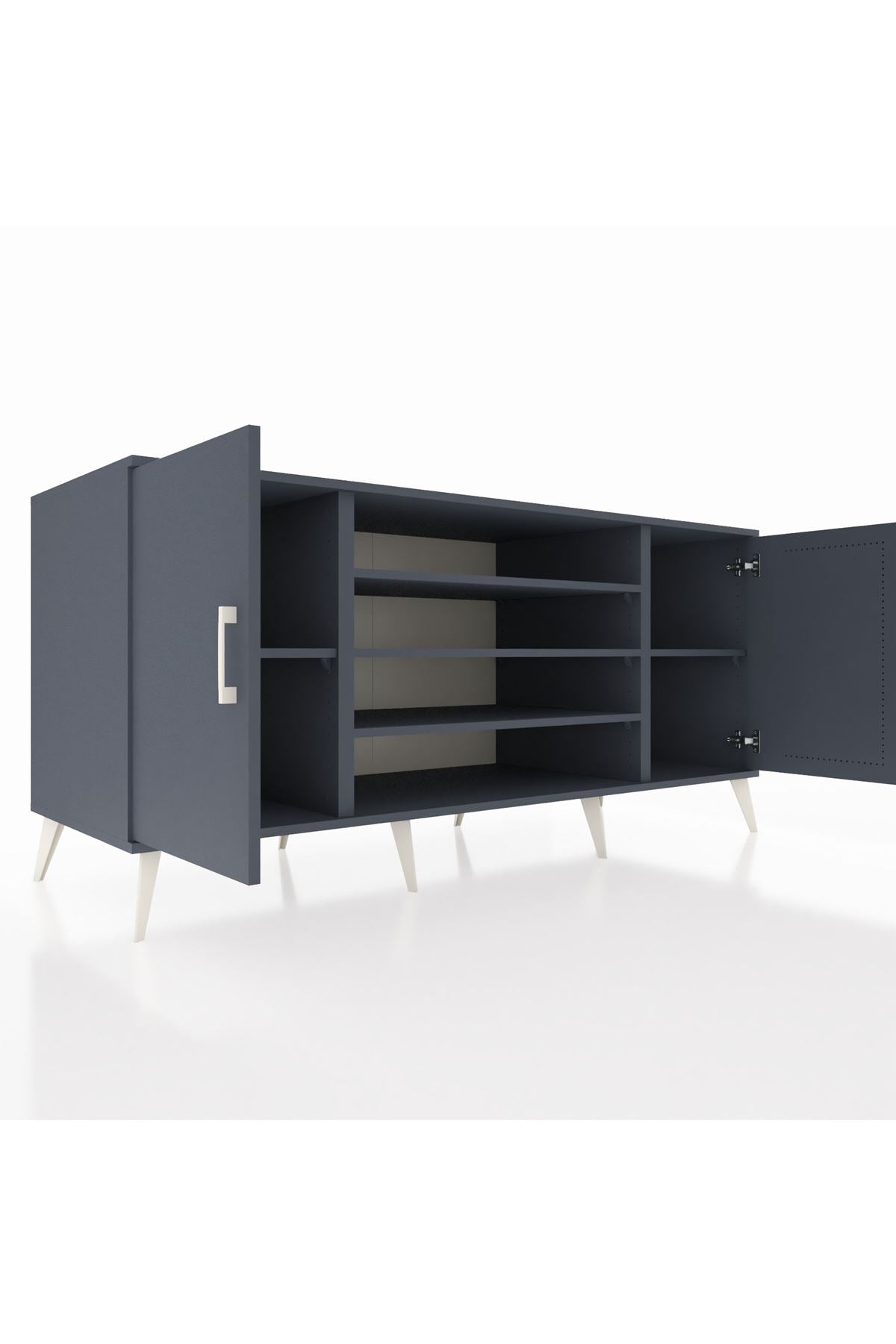 Kronos Konsol 5 Raflı 2 Kapaklı 176x59x83 - S610M037V17C