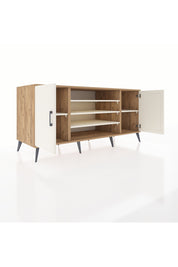 Kronos Konsol 5 Raflı 2 Kapaklı 176x59x83 - S610M037V22C