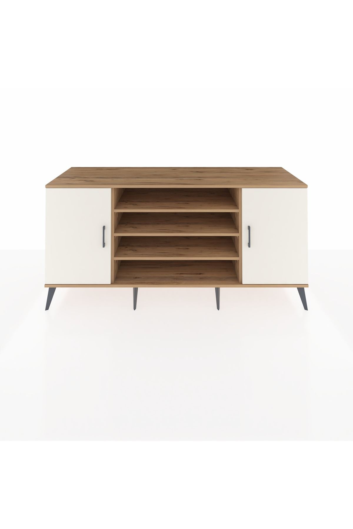 Kronos Konsol 5 Raflı 2 Kapaklı 176x59x83 - S610M037V24C