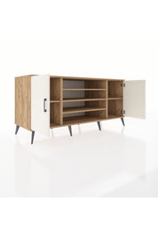 Kronos Konsol 5 Raflı 2 Kapaklı 176x59x83 - S610M037V24C