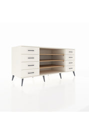 Kronos Konsol 3 Raflı 8 Çekmeceli 176x59x83 - S610M038V01C