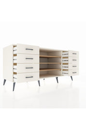 Kronos Konsol 3 Raflı 8 Çekmeceli 176x59x83 - S610M038V01C