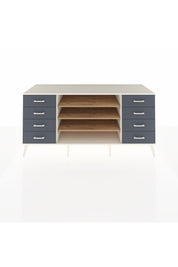 Kronos Konsol 3 Raflı 8 Çekmeceli 176x59x83 - S610M038V02C