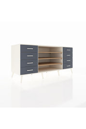 Kronos Konsol 3 Raflı 8 Çekmeceli 176x59x83 - S610M038V02C