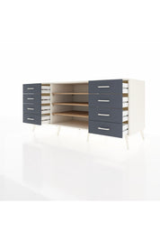 Kronos Konsol 3 Raflı 8 Çekmeceli 176x59x83 - S610M038V02C