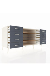 Kronos Konsol 3 Raflı 8 Çekmeceli 176x59x83 - S610M038V02C