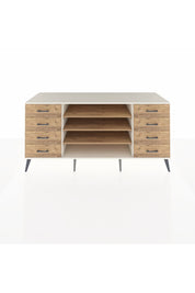 Kronos Konsol 3 Raflı 8 Çekmeceli 176x59x83 - S610M038V03C