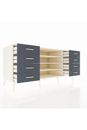 Kronos Konsol 3 Raflı 8 Çekmeceli 176x59x83 - S610M038V05C