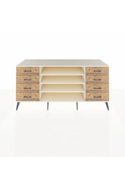 Kronos Konsol 3 Raflı 8 Çekmeceli 176x59x83 - S610M038V06C