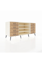 Kronos Konsol 3 Raflı 8 Çekmeceli 176x59x83 - S610M038V06C