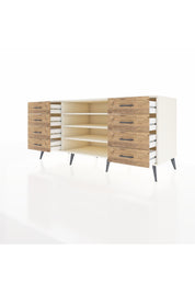Kronos Konsol 3 Raflı 8 Çekmeceli 176x59x83 - S610M038V06C