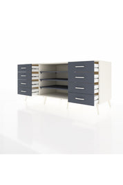Kronos Konsol 3 Raflı 8 Çekmeceli 176x59x83 - S610M038V08C