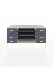 Kronos Konsol 3 Raflı 8 Çekmeceli 176x59x83 - S610M038V08C