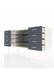 Kronos Konsol 3 Raflı 8 Çekmeceli 176x59x83 - S610M038V08C