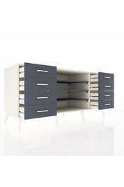 Kronos Konsol 3 Raflı 8 Çekmeceli 176x59x83 - S610M038V08C