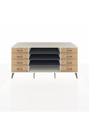 Kronos Konsol 3 Raflı 8 Çekmeceli 176x59x83 - S610M038V09C