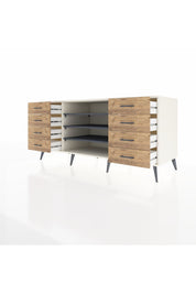 Kronos Konsol 3 Raflı 8 Çekmeceli 176x59x83 - S610M038V09C