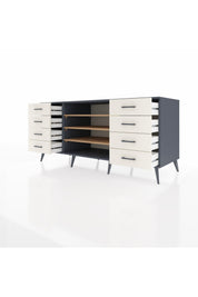 Kronos Konsol 3 Raflı 8 Çekmeceli 176x59x83 - S610M038V10C