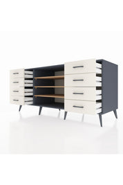 Kronos Konsol 3 Raflı 8 Çekmeceli 176x59x83 - S610M038V10C