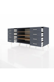 Kronos Konsol 3 Raflı 8 Çekmeceli 176x59x83 - S610M038V11C