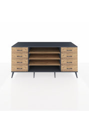 Kronos Konsol 3 Raflı 8 Çekmeceli 176x59x83 - S610M038V12C
