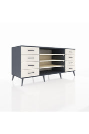 Kronos Konsol 3 Raflı 8 Çekmeceli 176x59x83 - S610M038V13C