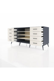 Kronos Konsol 3 Raflı 8 Çekmeceli 176x59x83 - S610M038V13C