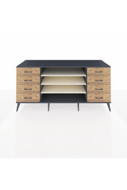 Kronos Konsol 3 Raflı 8 Çekmeceli 176x59x83 - S610M038V15C