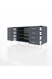 Kronos Konsol 3 Raflı 8 Çekmeceli 176x59x83 - S610M038V17C