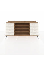 Kronos Konsol 3 Raflı 8 Çekmeceli 176x59x83 - S610M038V19C