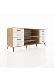 Kronos Konsol 3 Raflı 8 Çekmeceli 176x59x83 - S610M038V19C