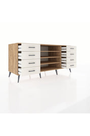 Kronos Konsol 3 Raflı 8 Çekmeceli 176x59x83 - S610M038V19C