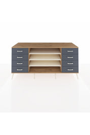 Kronos Konsol 3 Raflı 8 Çekmeceli 176x59x83 - S610M038V23C