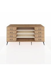 Kronos Konsol 3 Raflı 8 Çekmeceli 176x59x83 - S610M038V24C