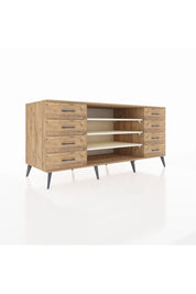 Kronos Konsol 3 Raflı 8 Çekmeceli 176x59x83 - S610M038V24C