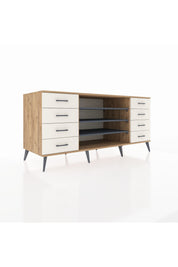 Kronos Konsol 3 Raflı 8 Çekmeceli 176x59x83 - S610M038V25C