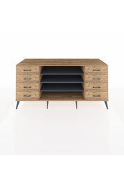 Kronos Konsol 3 Raflı 8 Çekmeceli 176x59x83 - S610M038V27C