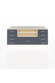 Kronos Konsol 2 Raflı 9 Çekmeceli 176x59x83 - S610M039V05C