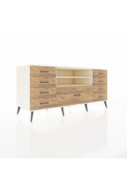 Kronos Konsol 2 Raflı 9 Çekmeceli 176x59x83 - S610M039V06C