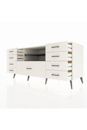 Kronos Konsol 2 Raflı 9 Çekmeceli 176x59x83 - S610M039V07C