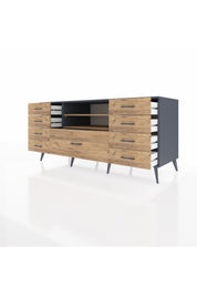 Kronos Konsol 2 Raflı 9 Çekmeceli 176x59x83 - S610M039V12C