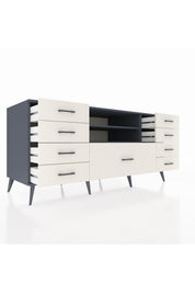 Kronos Konsol 2 Raflı 9 Çekmeceli 176x59x83 - S610M039V16C