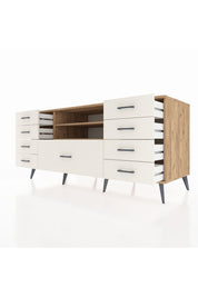 Kronos Konsol 2 Raflı 9 Çekmeceli 176x59x83 - S610M039V19C