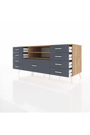 Kronos Konsol 2 Raflı 9 Çekmeceli 176x59x83 - S610M039V20C